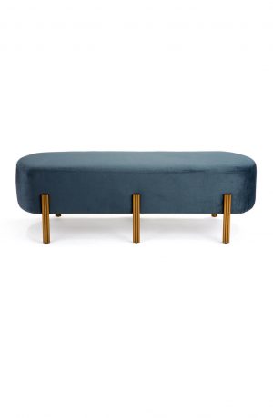 Wesley Allen's Alexa Modern 55" Inch Upholstered Bench