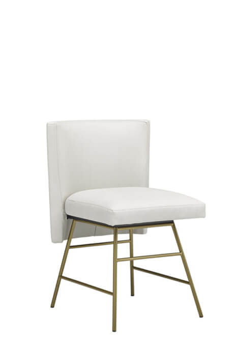 Alfie #4809-10 Modern Metal Side Dining Chair