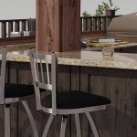 Featuring the Contessa Bar Stools by Holland