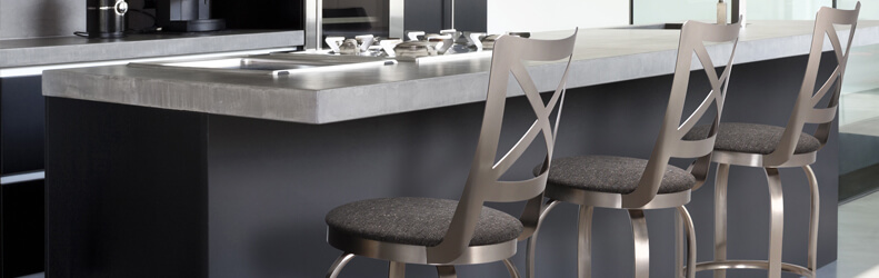 Featuring the Chateau Stools by Trica