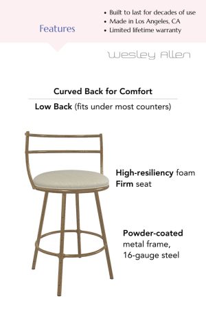 Features of this bar stool