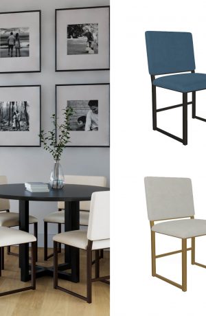 Wesley Allen's Franklin Custom Made Dining Chair in a Variety of Finishes