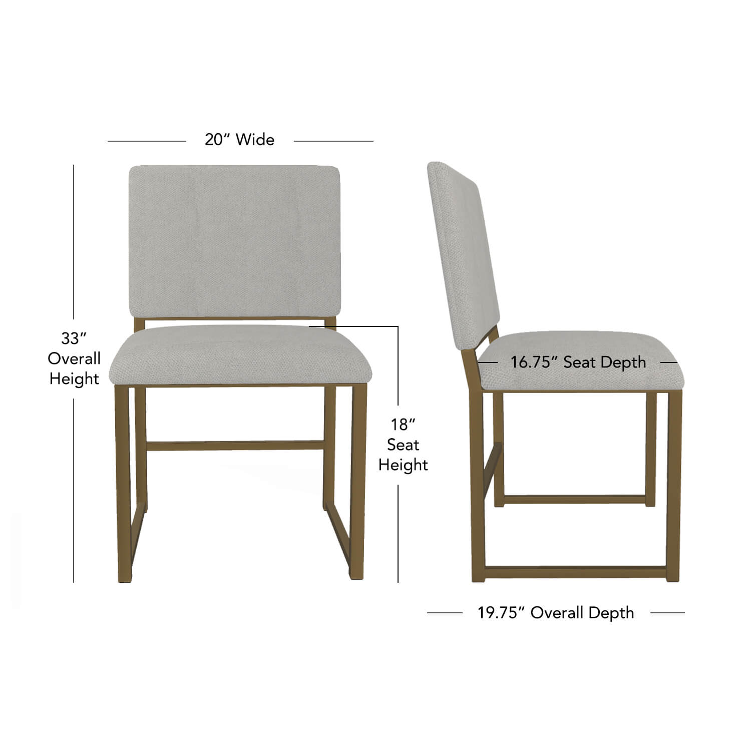Franklin Upholstered Dining Chair