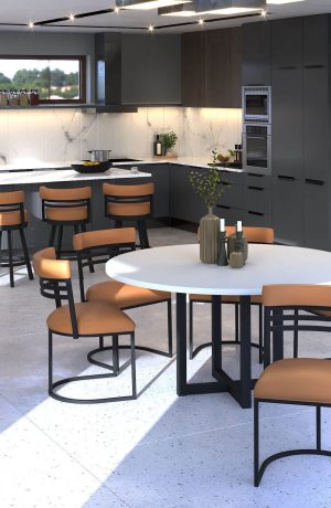 Wesley Allen's Miramar Collection in Open-Concept Kitchen