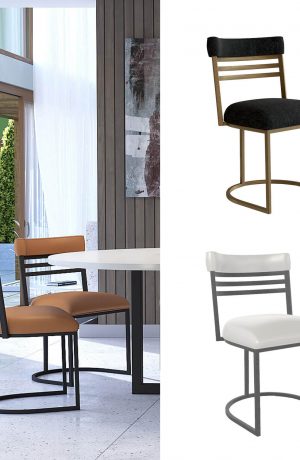 Wesley Allen's Miramar Custom Made Dining Chair in a Variety of Finishes