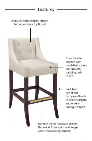 Bar Stool Features