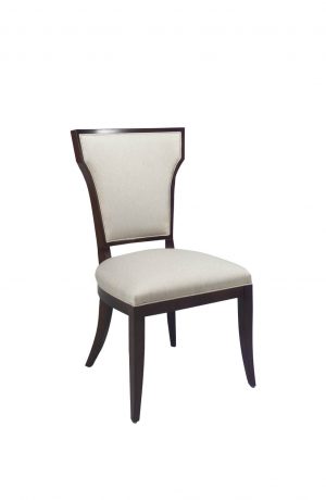 Style Upholstering #1205 Transitional Wood Upholstered Dining Chair