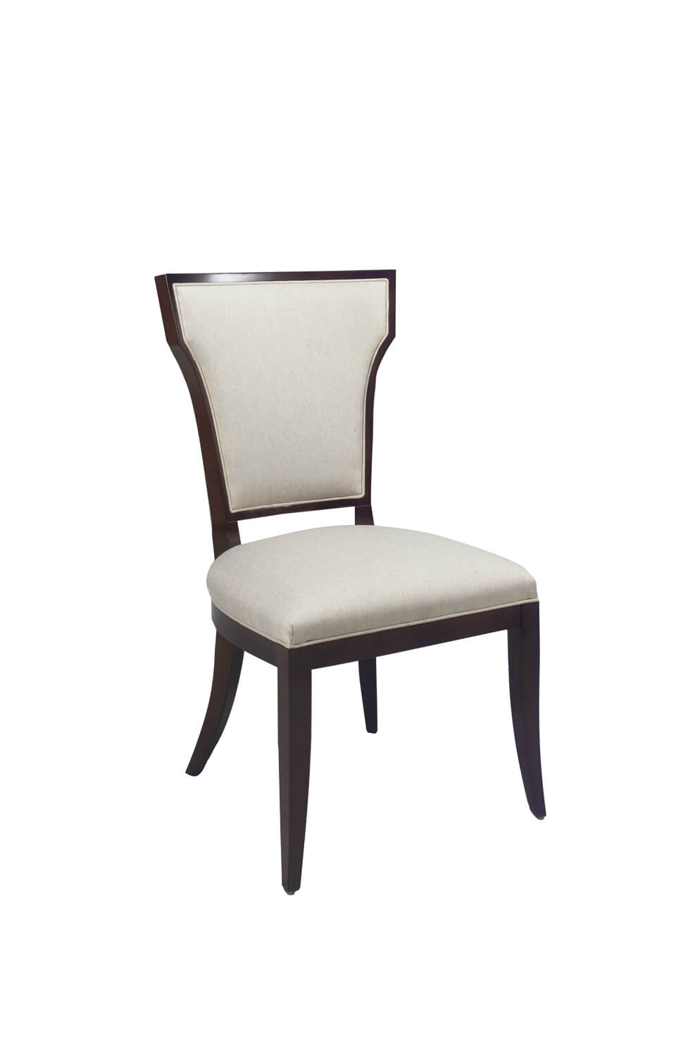#1205 Modern Upholstered Wood Dining Chair
