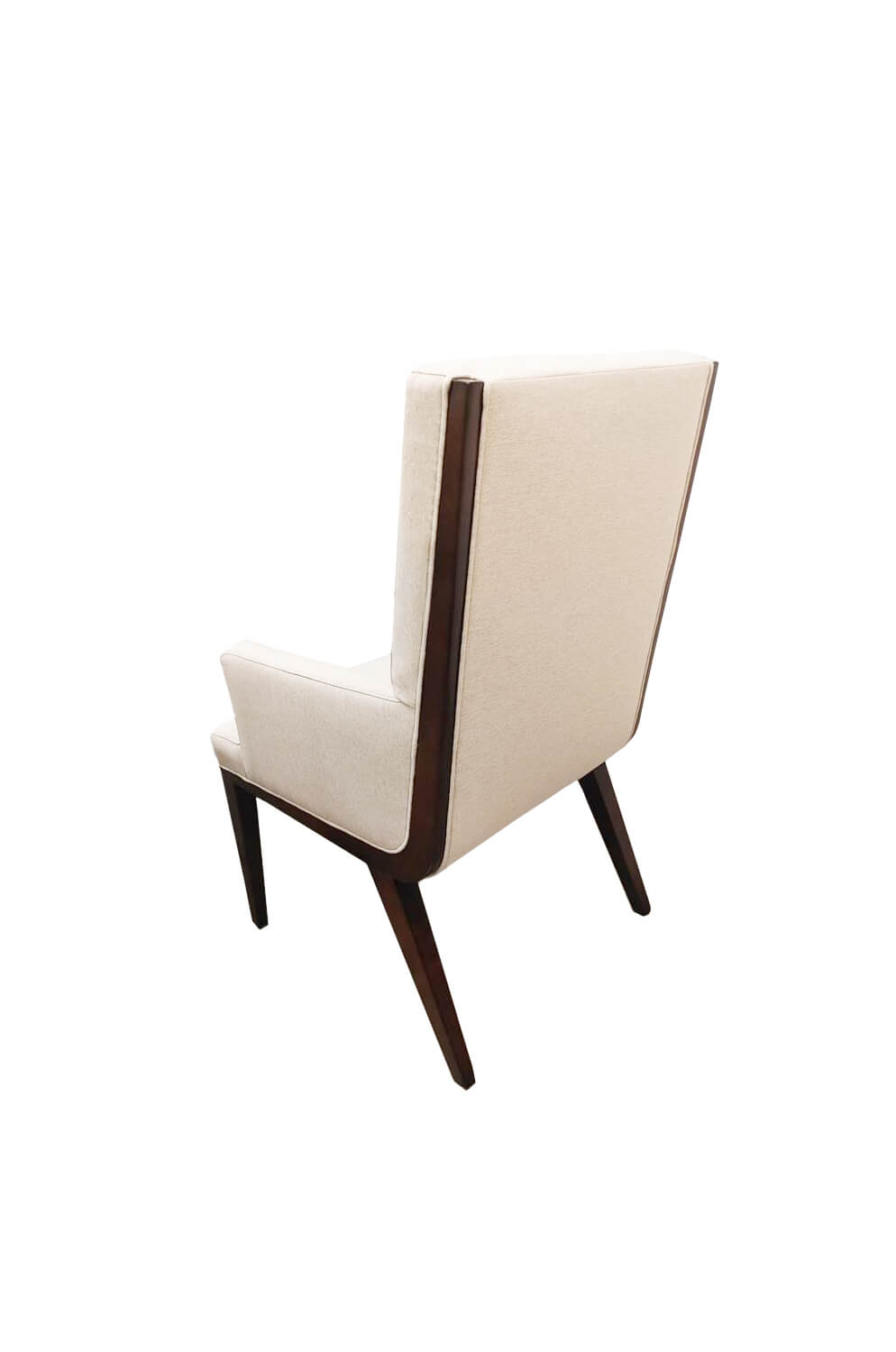 Style Upholstering #1206A Modern Dining Arm Chair - Back View