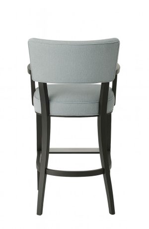 Wood Finish: Black Lacquer • Metal Footplate Finish: Brushed Stainless