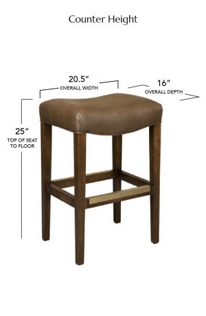 Style Upholstering's 680 Counter Height Dimensions