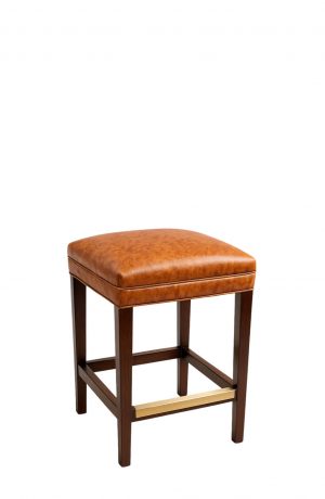 Style Upholstering's 698B Upholstered Backless Bar Stool