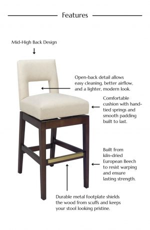 Bar Stool Features