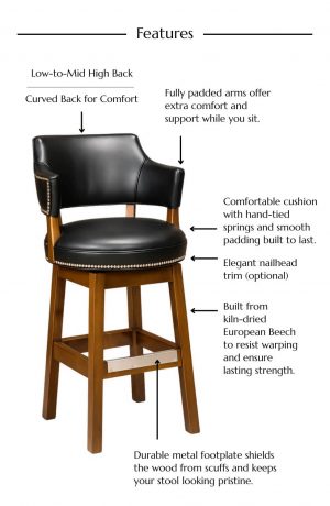 Bar Stool Features