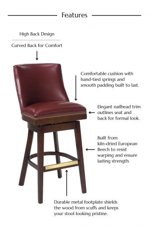 Bar Stool Features