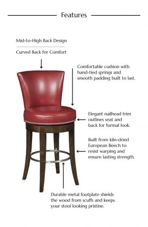 Bar Stool Features