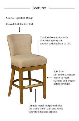 Bar Stool Features