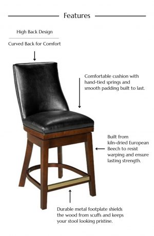 Bar Stool Features