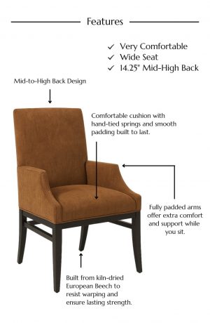 Dining Chair Features
