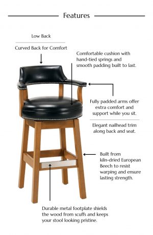Bar Stool Features