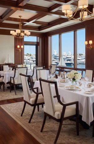 Transitional arm chair in yacht club - Style Upholstering - 1207A