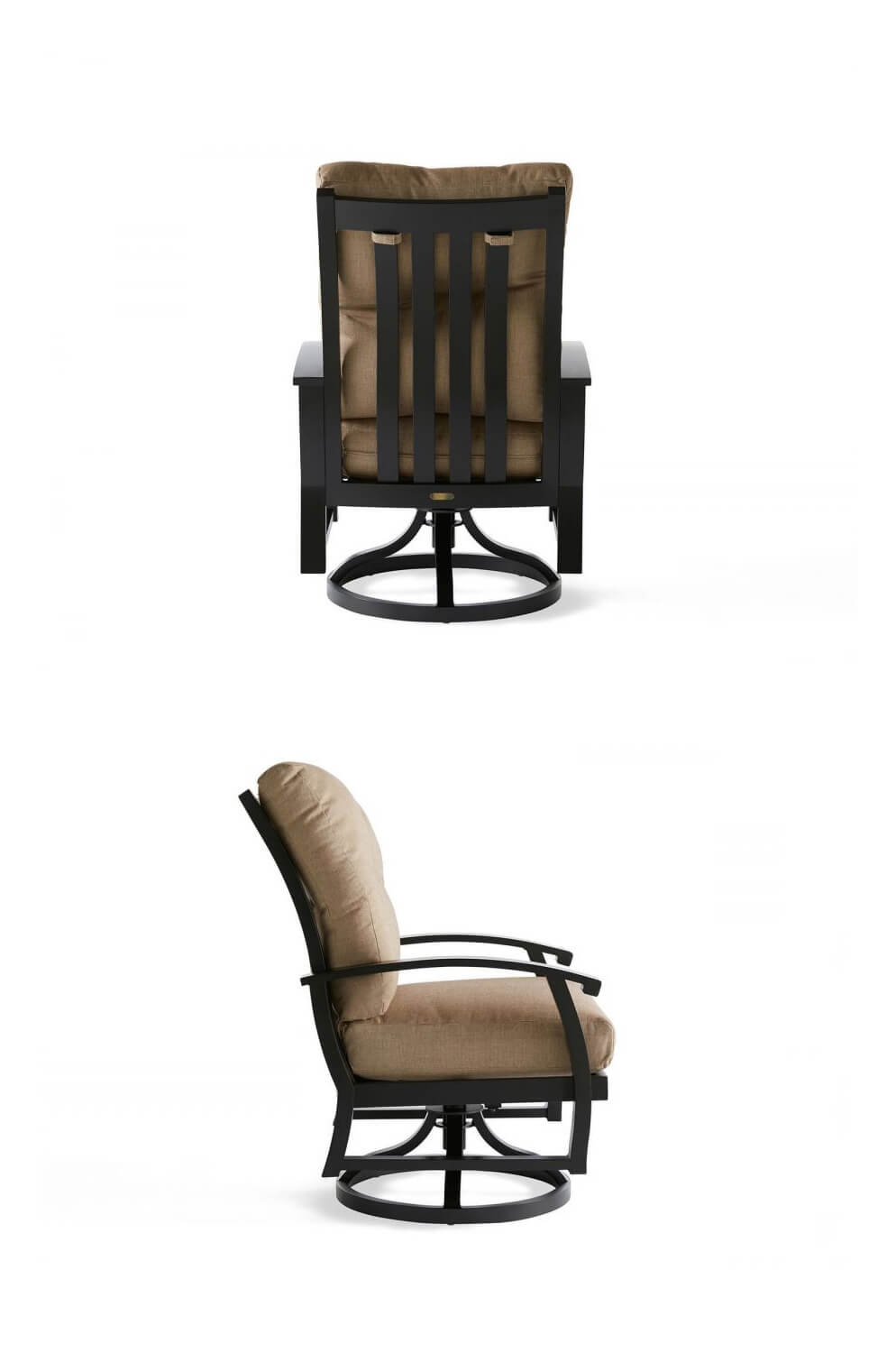 Mallin's Georgetown Rocking Chair - Back and Side