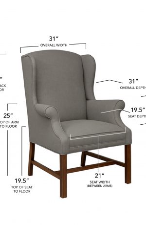 Style Upholstering's 2405 Dining Chair Dimensions