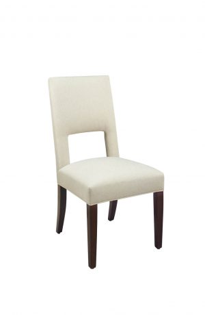 Style Upholstering #6655 Upholstered Dining Chair with Back Cut Out