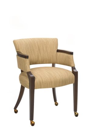 Style Upholstering's 6701 Upholstered Arm Chair with Casters