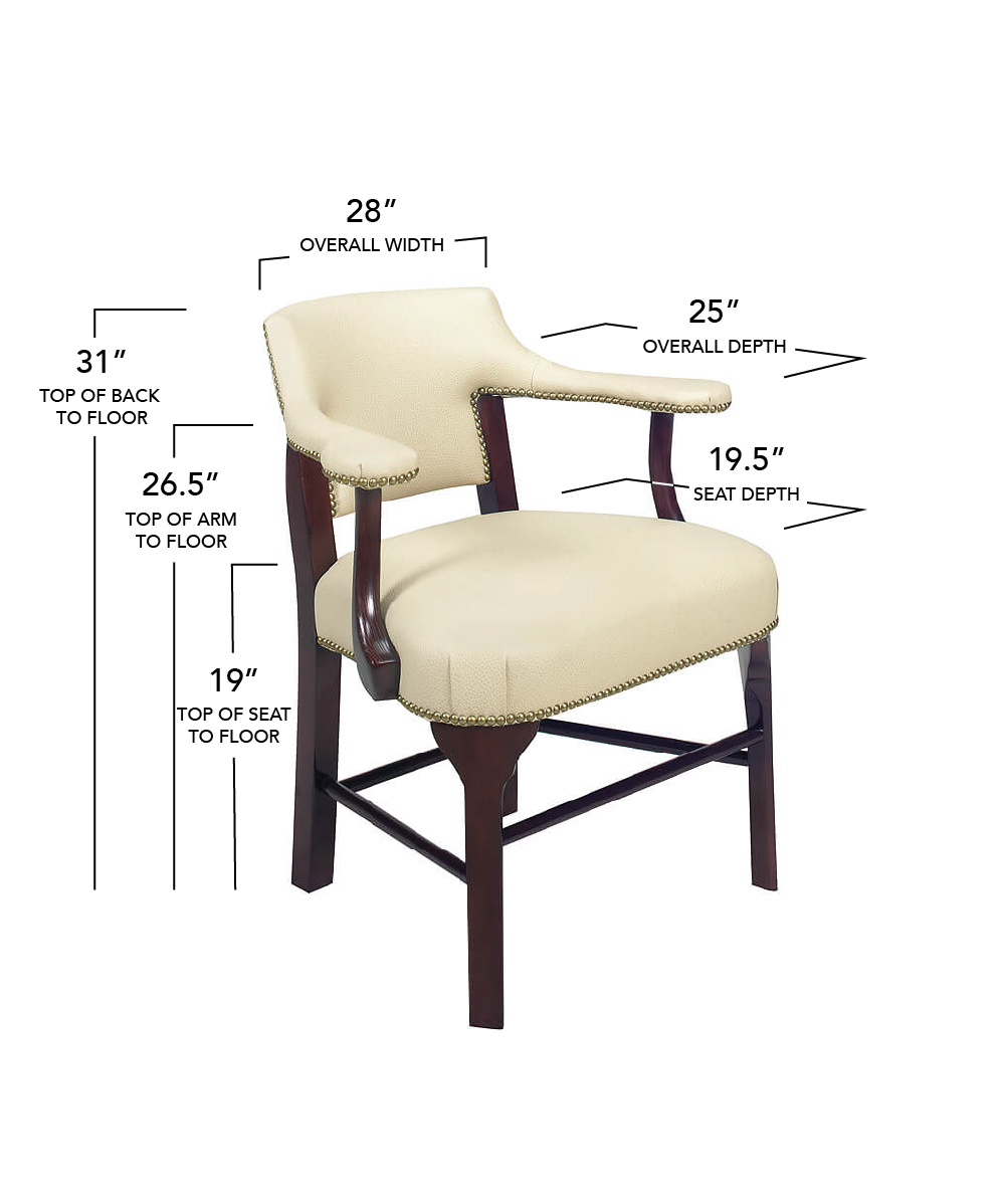 Style Upholstering's 795B Dining Chair Dimensions