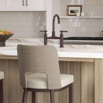 Featuring the Chase bar stools by Amisco