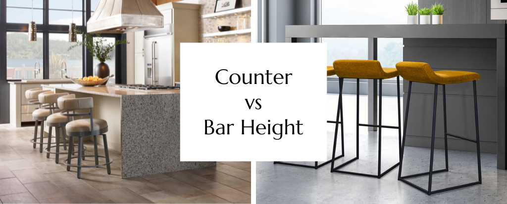 Counter vs. Bar Height