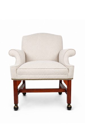 Style Upholstering's 2108CN Classic Upholstered Armchair Nailhead Trim