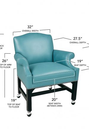 Style Upholstering's 2108CN Dining Chair Dimensions