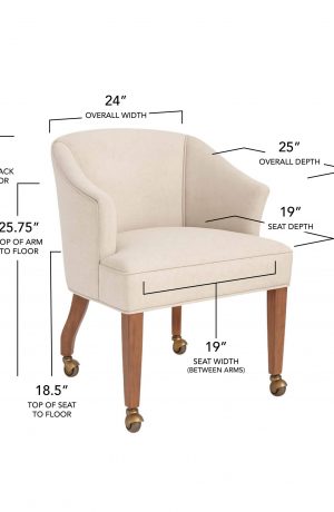 Style Upholstering's 40C Dining Chair Dimensions