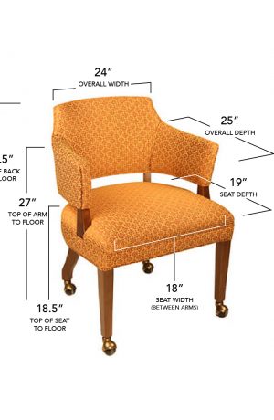 Style Upholstering's 41C Dining Chair Dimensions