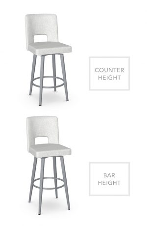 Amisco's Bryana Stool in Counter Height and Bar Height