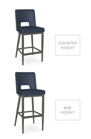 Amisco's Bryana Stool in Counter Height and Bar Height