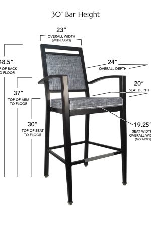 Bar Height Dimensions