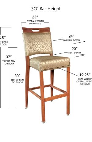 Bar Height Dimensions