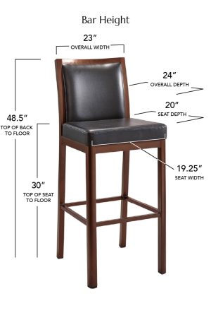 Bar Height Dimensions