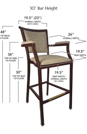 Bar Height Dimensions