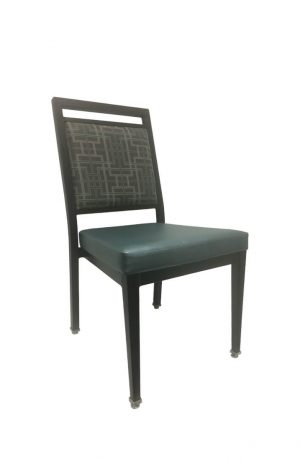 IH Seating Aiden Green and Black Dining Side Chair