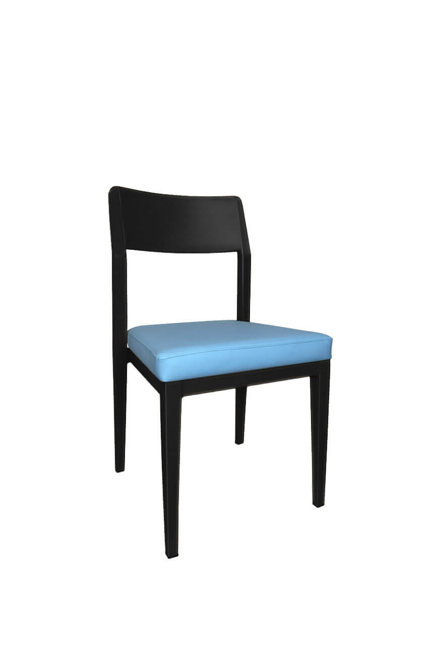 IH Seating Astrid Black Metal Finish Dining Chair