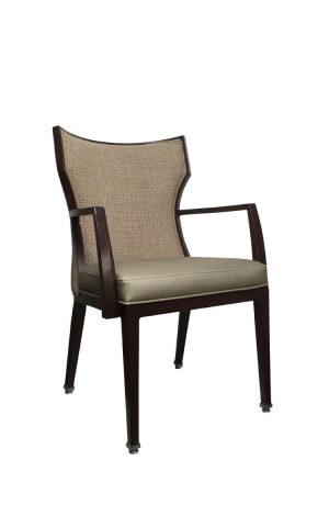 IH Seating Julian Brown Dining Arm Chair
