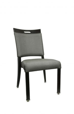 IH Seating Charlotte Gray Dining Side Chair with Top Handgrip