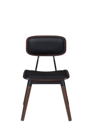 IH Seating Ingrid Brown Industrial Dining Chair - Front View