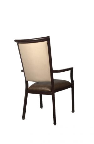 IH Seating Vincent Brown Dining Chair with Arms - Back