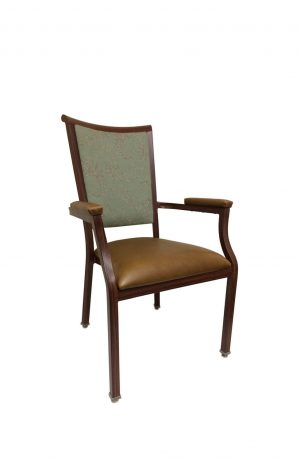 IH Seating Vincent Classic Dining Chair with Mint Back Cushion