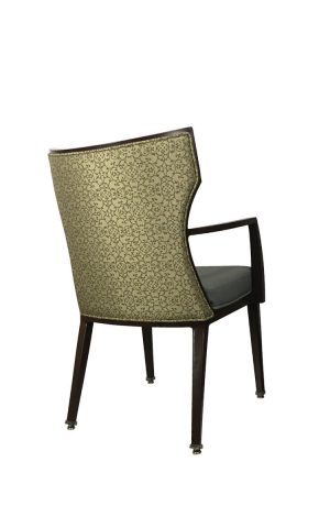 IH Seating Julian Dining Arm Chair with Multiple Fabrics - Back View